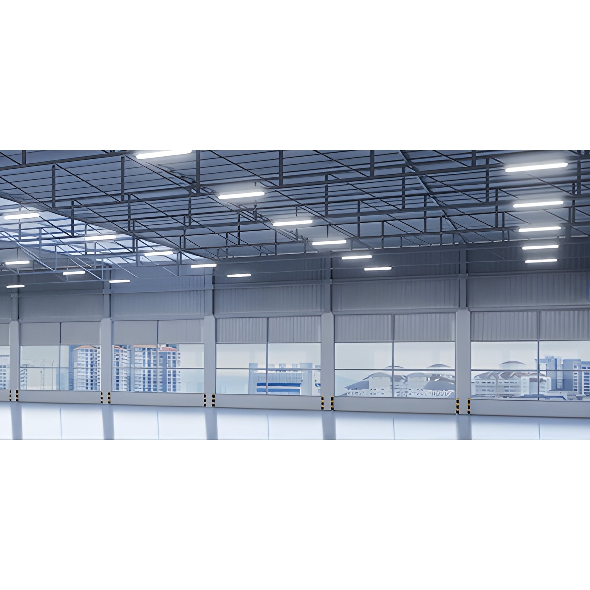 8ft LED Vapor Tight Light Fixture, 90W, 13000 Lumens, 35K/40K/50K, 120-277V