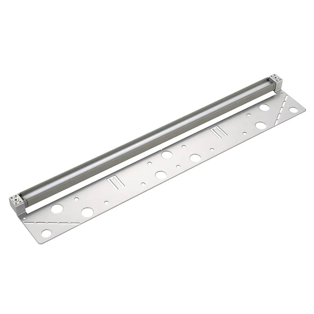 12V LED 18" Hardscape Light 2700K Gray Aluminum