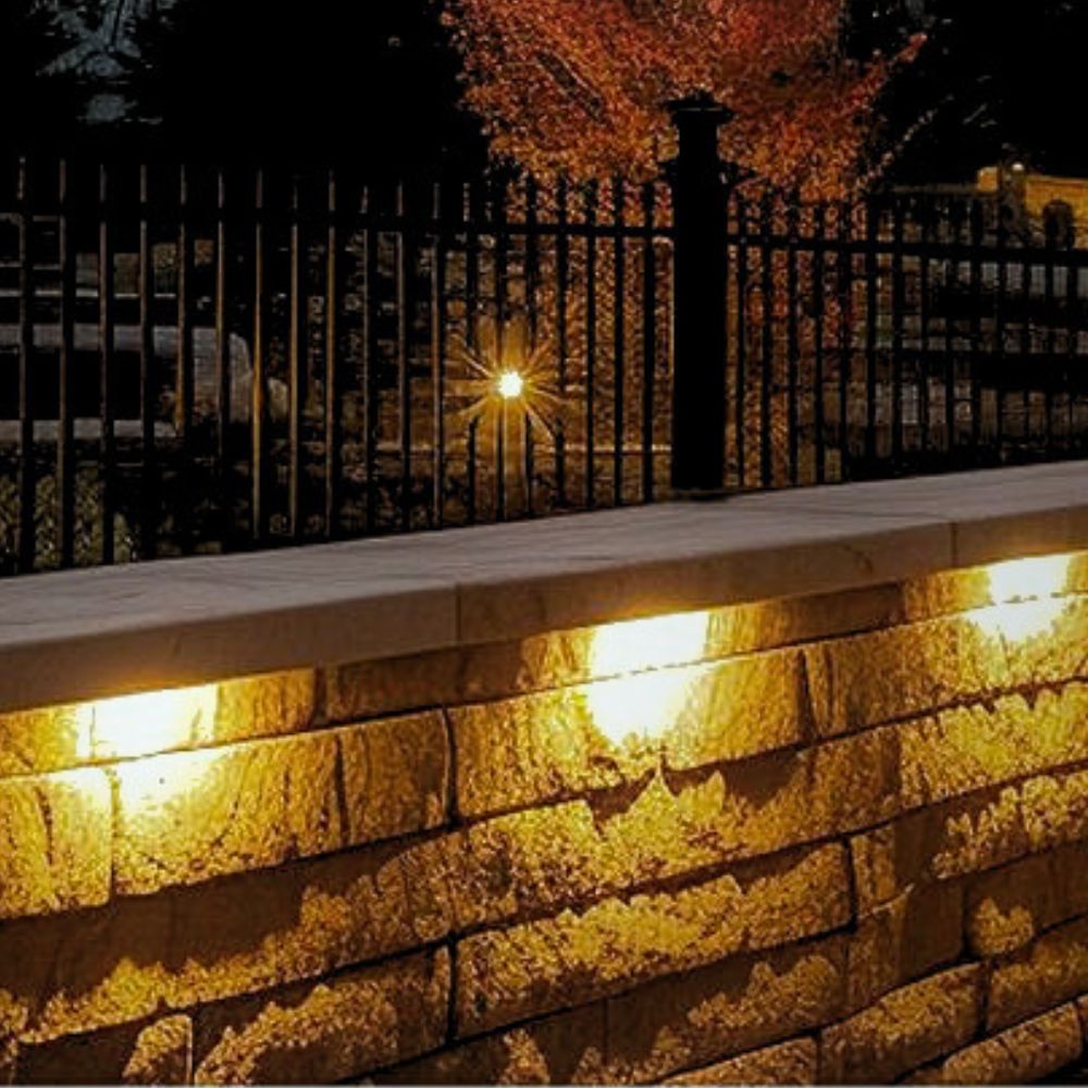 12V LED 18" Hardscape Light 2700K Gray Aluminum