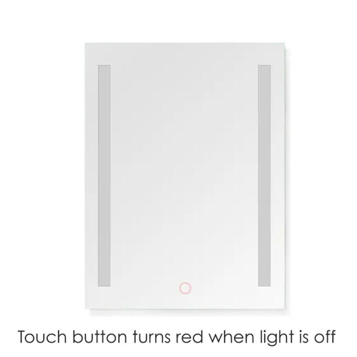 Catella LED Wall/Table Stand Mirror with Touch On/Off Dimmer Function - Bees Lighting