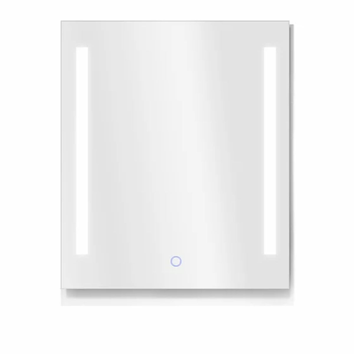 Catella 30 in. x 36 in. LED Wall Mirror with Touch On/Off Dimmer Function