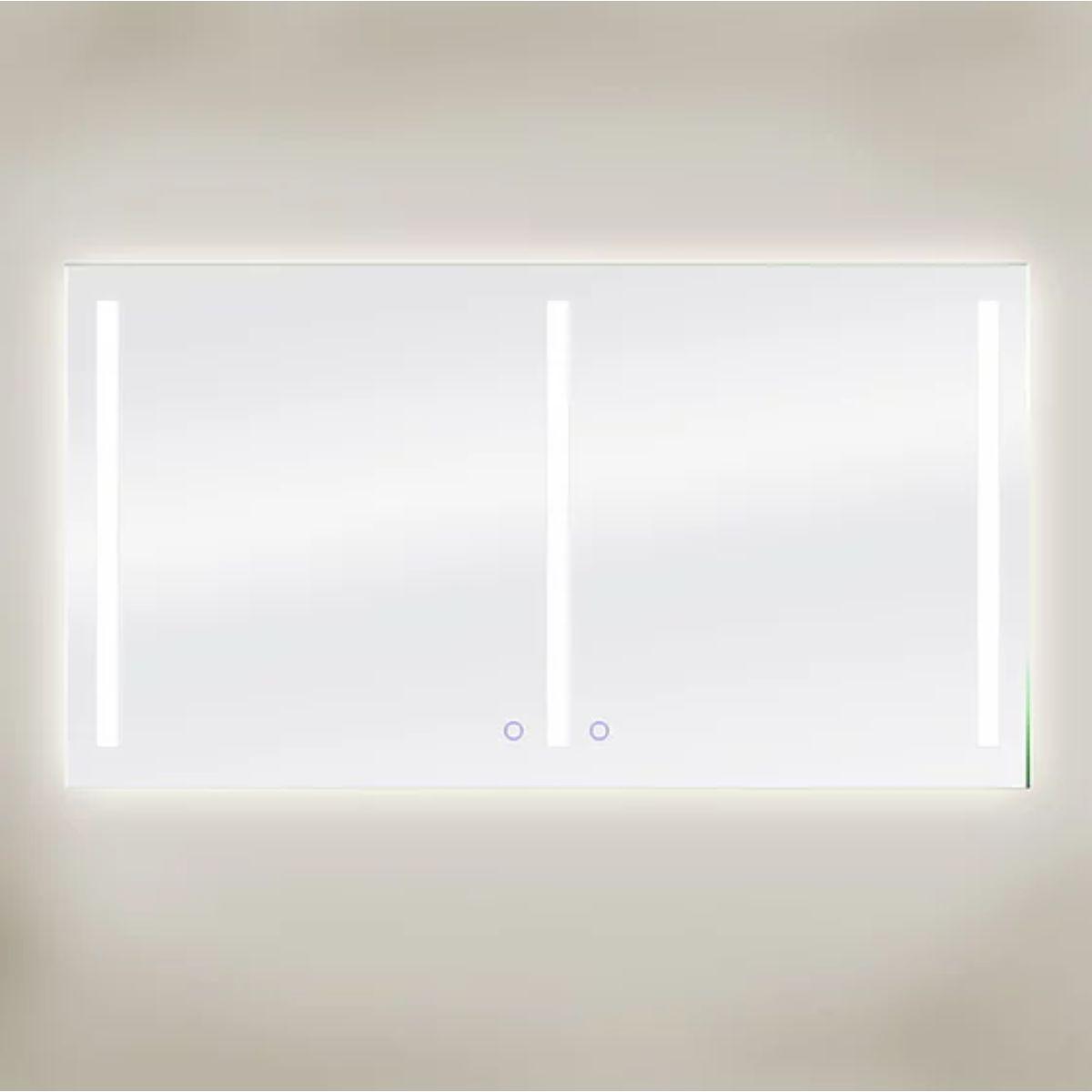 Catella Plus LED Wall Mirror with Touch On/Off Dimmer Function - Bees Lighting