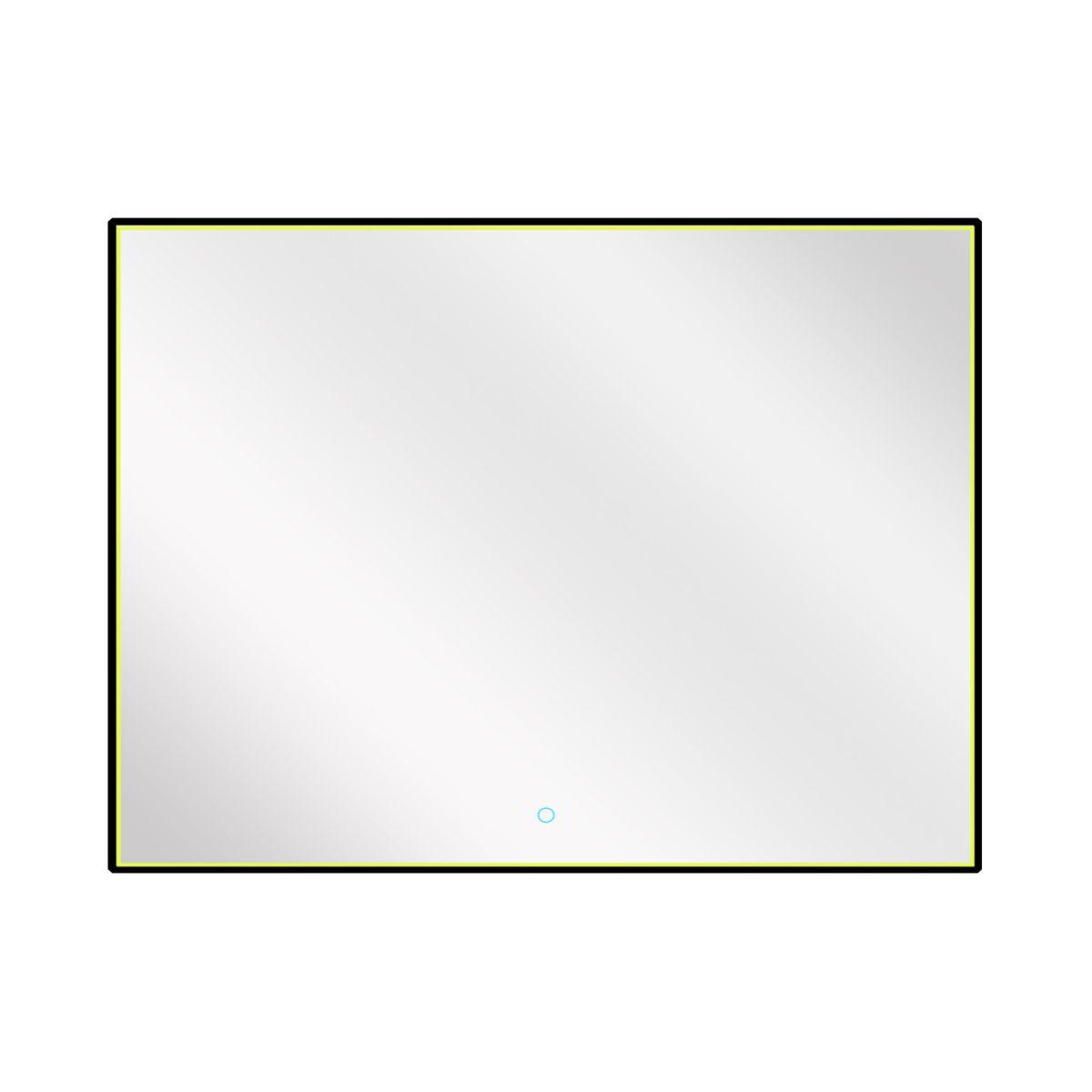 Keanu 48 In. X 36 In. Tri-color LED Wall Mirror With Touch On/Off Dimmer Function - Bees Lighting
