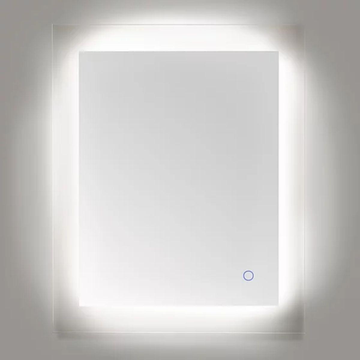 Royal 24 in. x 32 in. LED Wall Mirror with Touch On/Off Dimmer Function - Bees Lighting