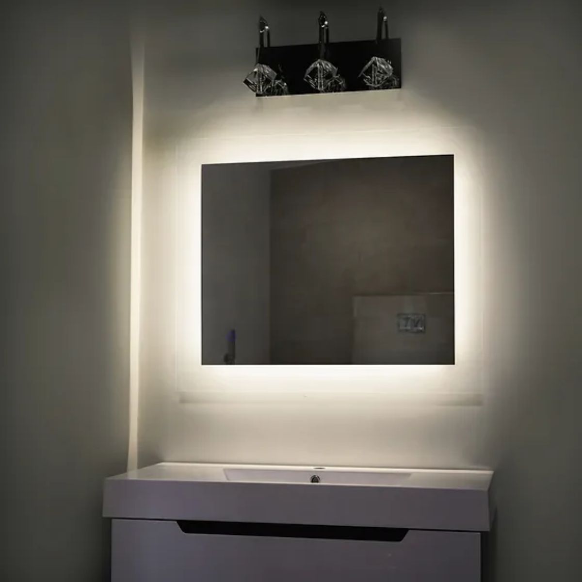 Royal Horizontal/Vertical 30 In. X 36 In. LED Bathroom Vanity Mirror