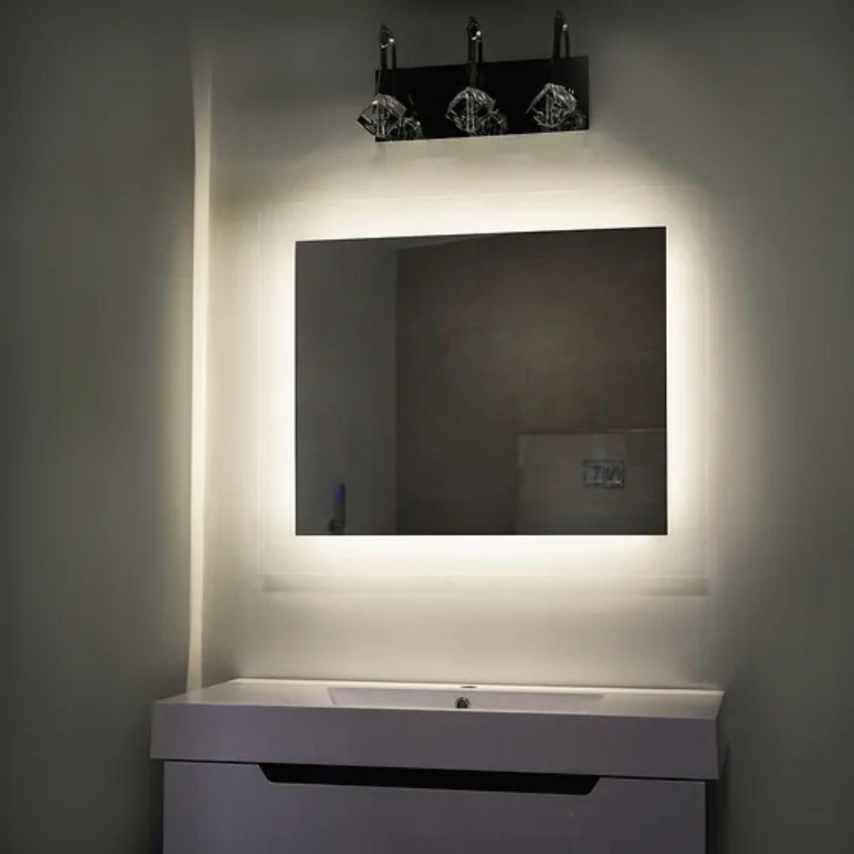 Royal Horizontal/Vertical 30 In. X 36 In. LED Bathroom Vanity Mirror - Bees Lighting
