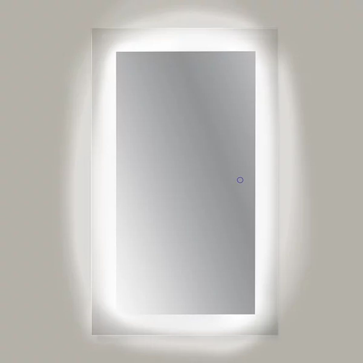 Royal 35 in. x 60 in. LED Wall Mirror with Touch On/Off Dimmer Function
