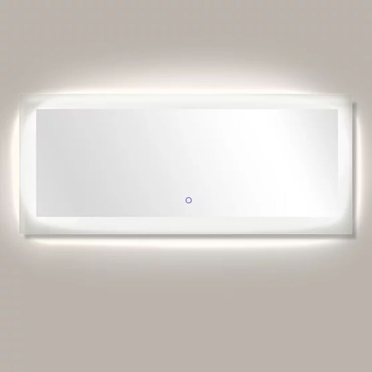 Royal 72 in. x 38 in. LED Wall Mirror with Touch On/Off Dimmer Function - Bees Lighting