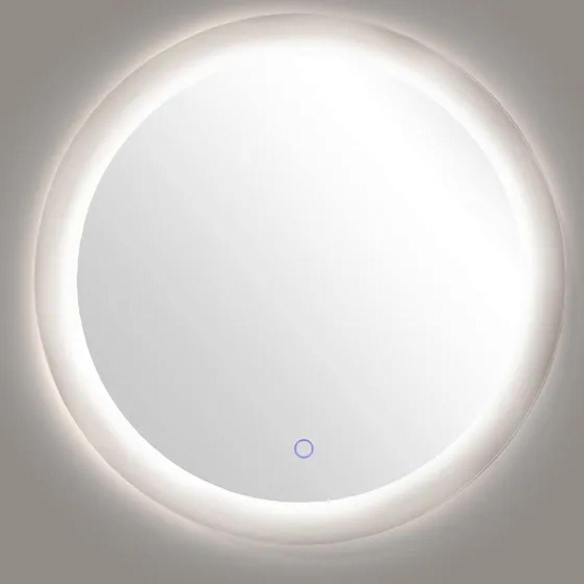 Royal Round 36 In. LED Wall Mirror With Touch On/Off Dimmer Function - Bees Lighting
