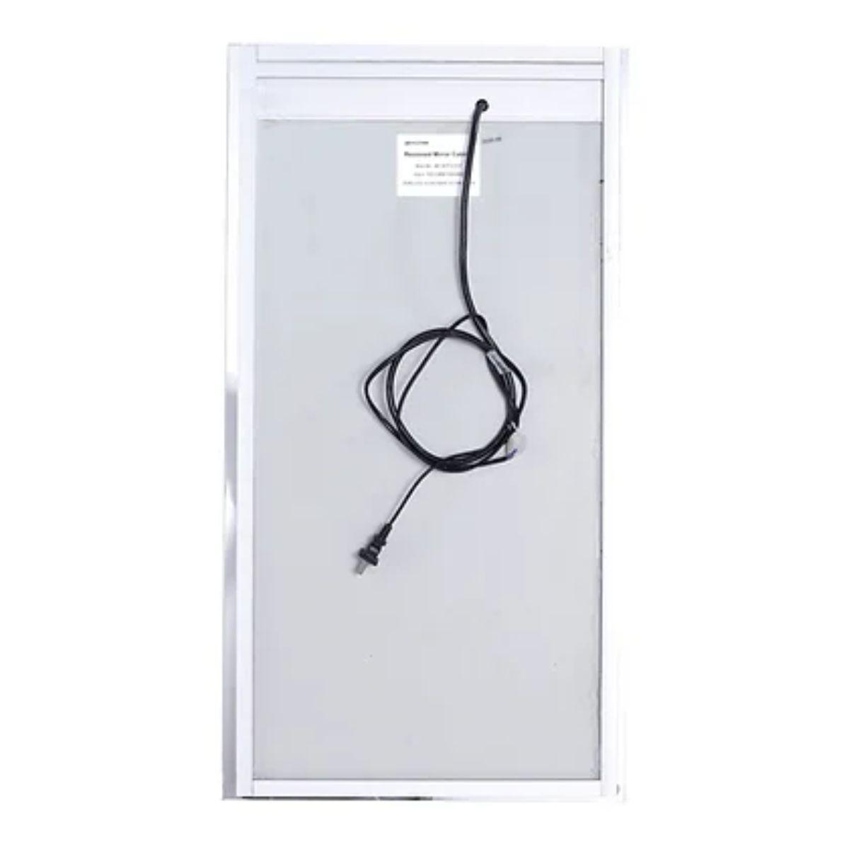 Edison 16 In. X 30 In. Tri-color LED Single Door Cabinet Mirror With Touch On/Off Dimmer Function - Bees Lighting