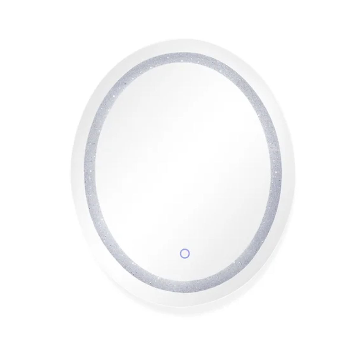 Edison 30 in. x 36 in. Oval LED Wall Mirror with Touch On/Off Dimmer Function - Bees Lighting