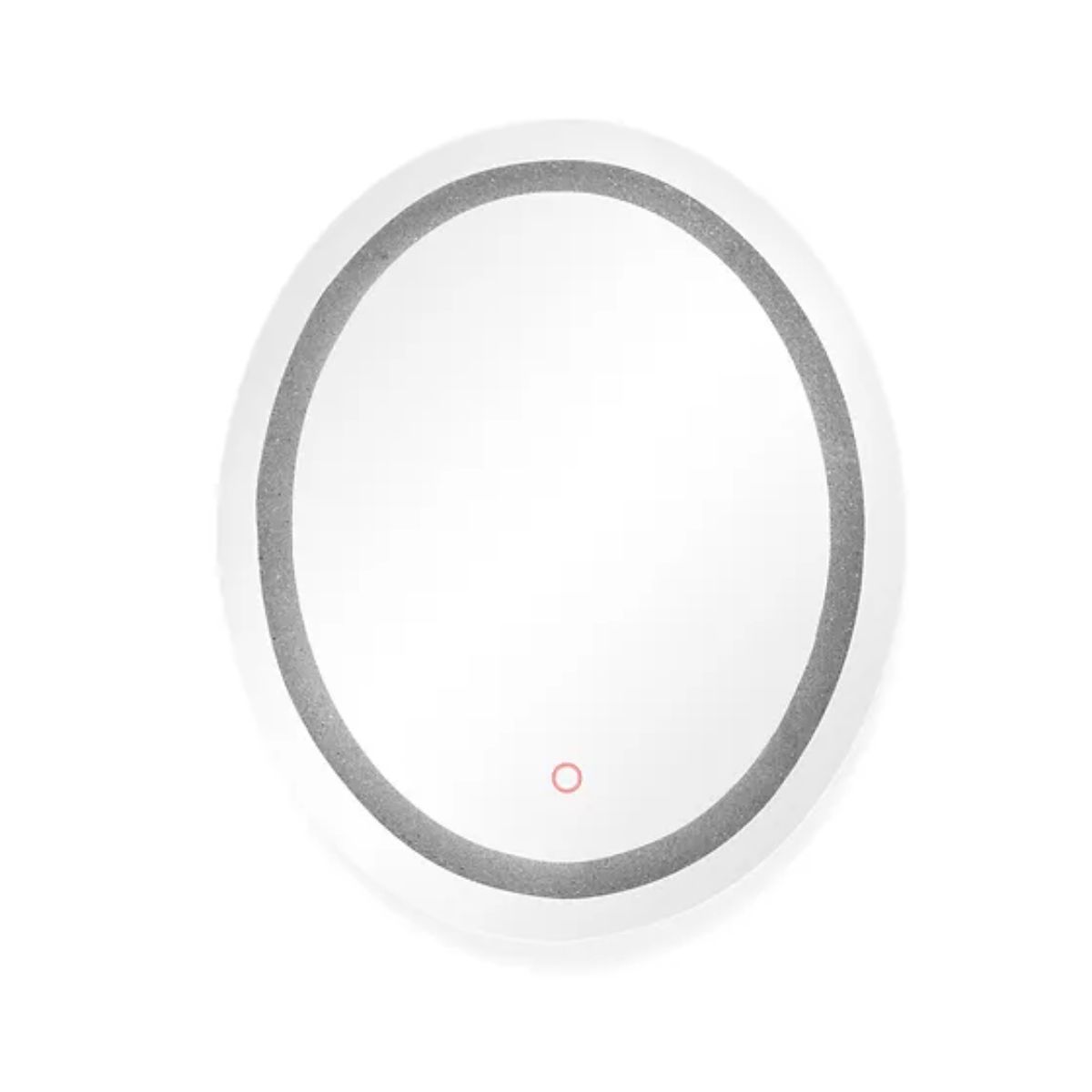 Edison 30 in. x 36 in. Oval LED Wall Mirror with Touch On/Off Dimmer Function - Bees Lighting