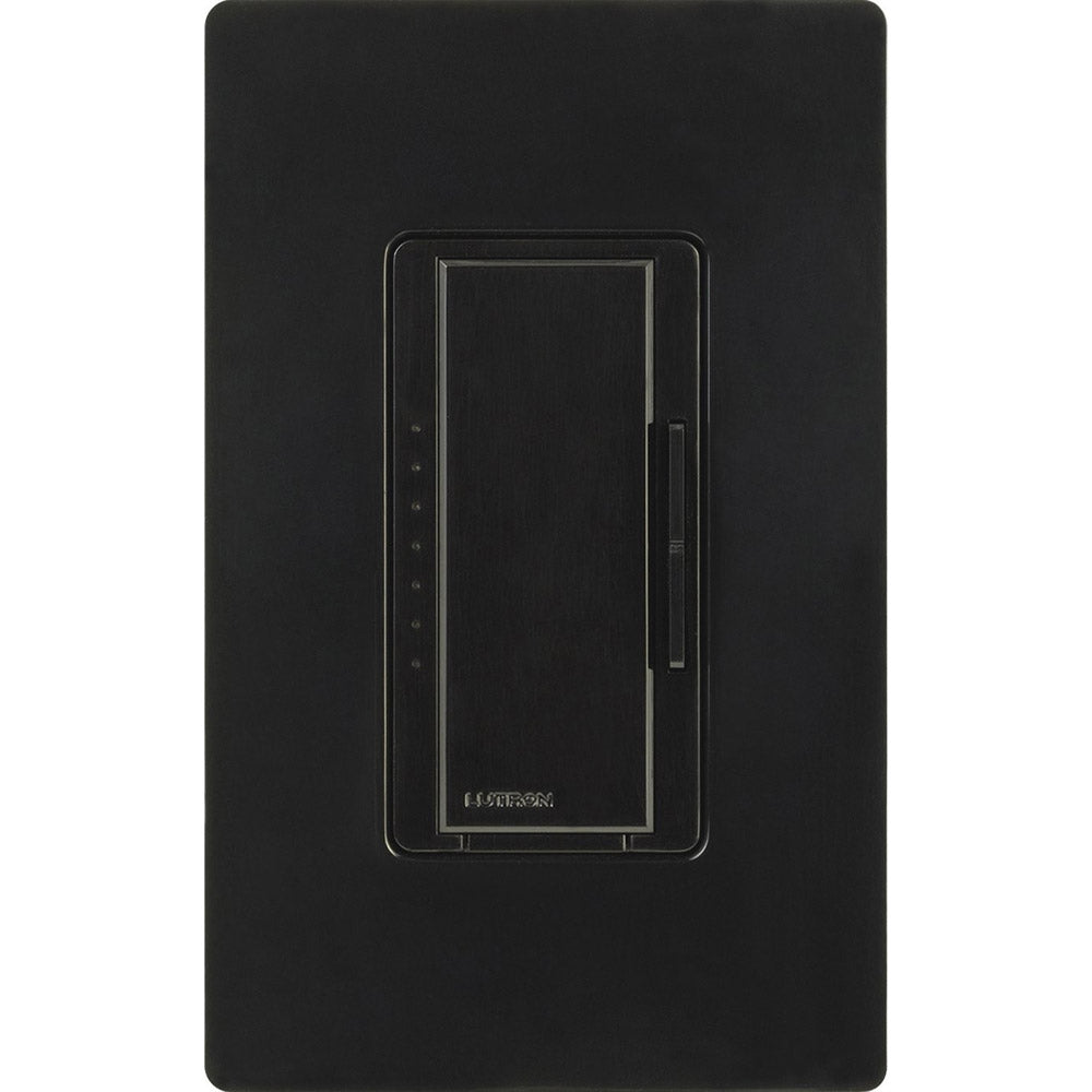 Maestro Digital Dimmer Switch, 600-Watt, Single-Pole or Multi-Location, Black - Bees Lighting