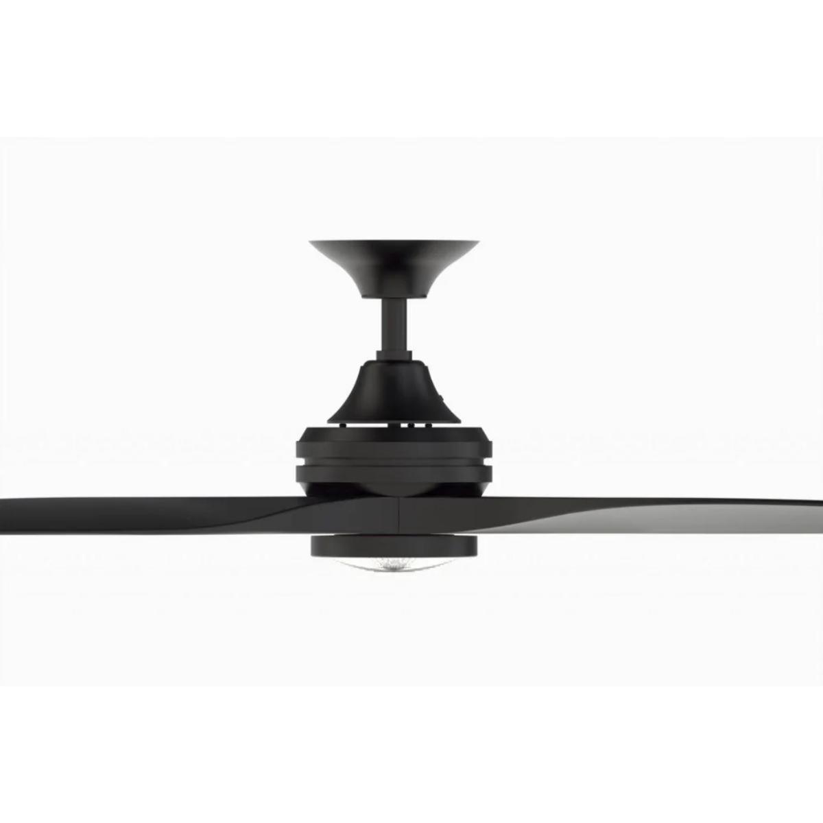 Spitfire Black 48 in. Ceiling Fan Motor, Blades Sold Separately - Bees Lighting