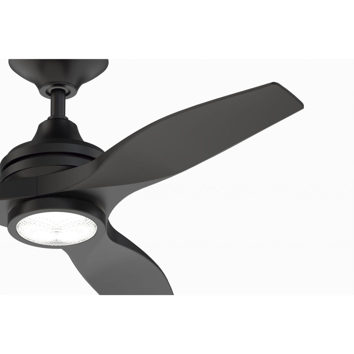 Spitfire Black 60 in. Ceiling Fan Motor, Blades Sold Separately - Bees Lighting