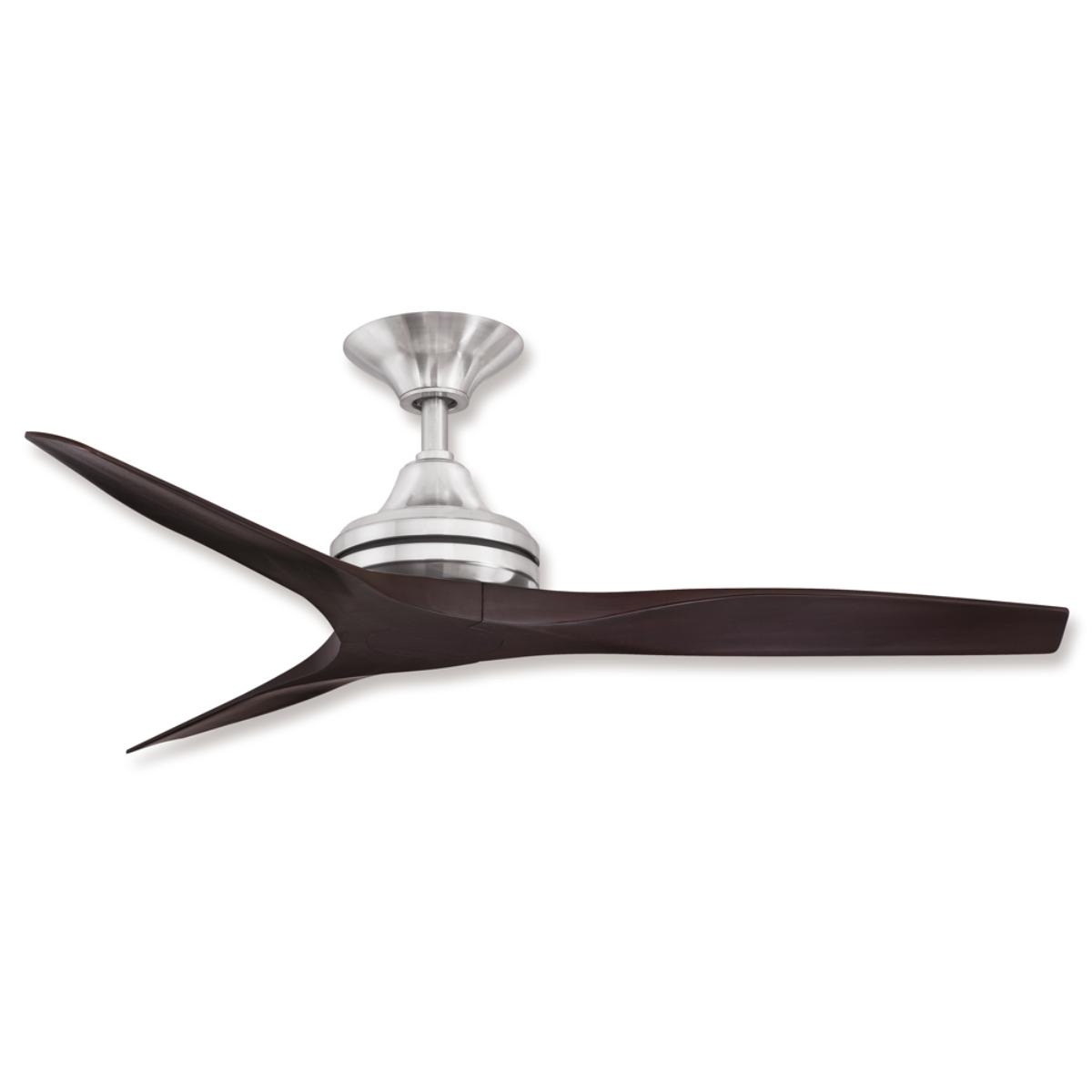 Spitfire Brushed Nickel 48 in. Ceiling Fan Motor, Blades Sold Separately - Bees Lighting