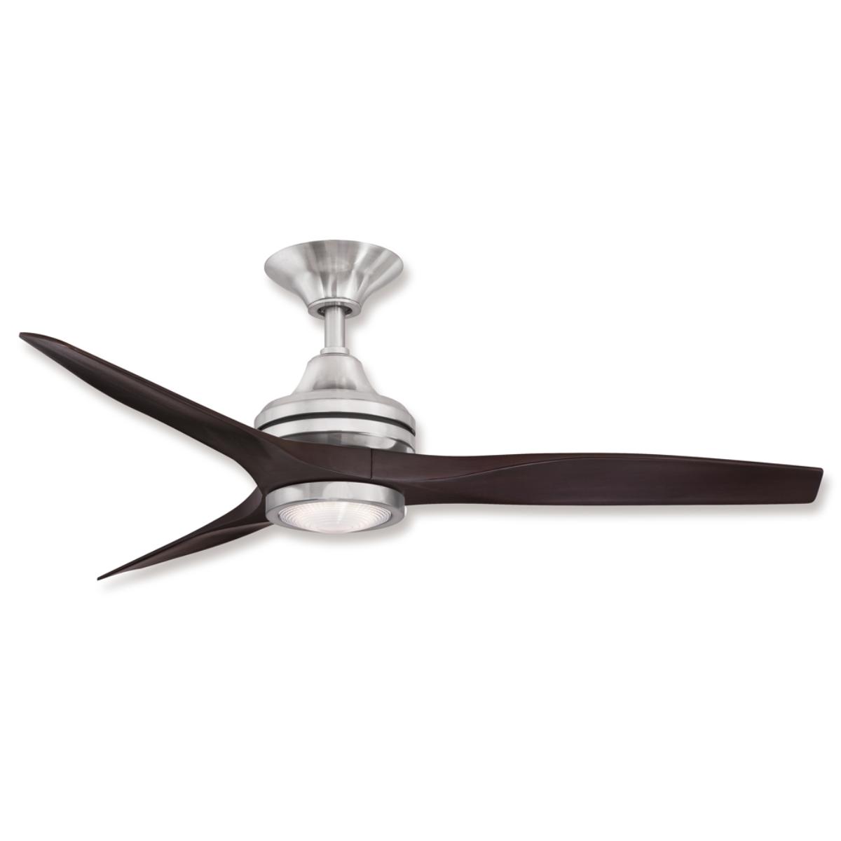 Spitfire Brushed Nickel 48 in. Ceiling Fan Motor, Blades Sold Separately - Bees Lighting