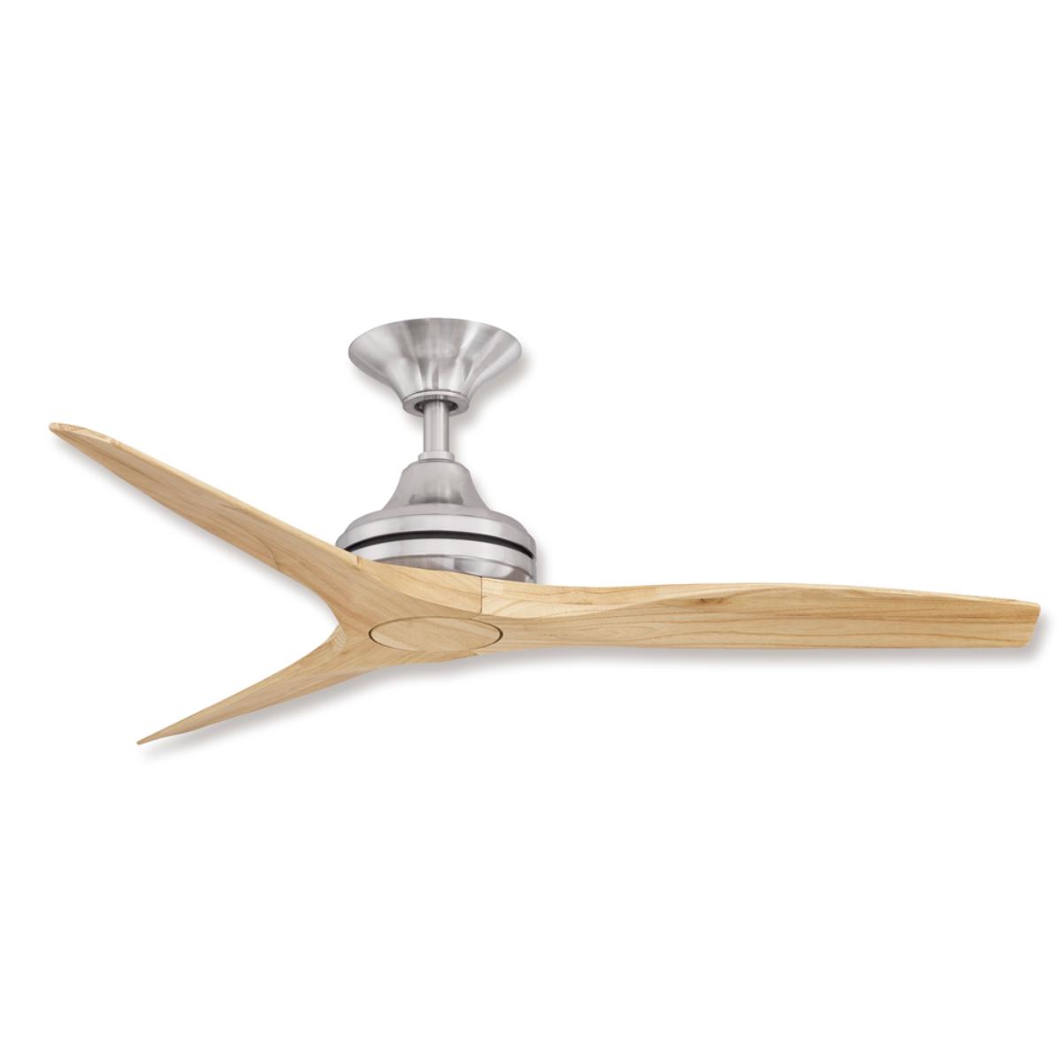 Spitfire Brushed Nickel 48 in. Ceiling Fan Motor, Blades Sold Separately - Bees Lighting