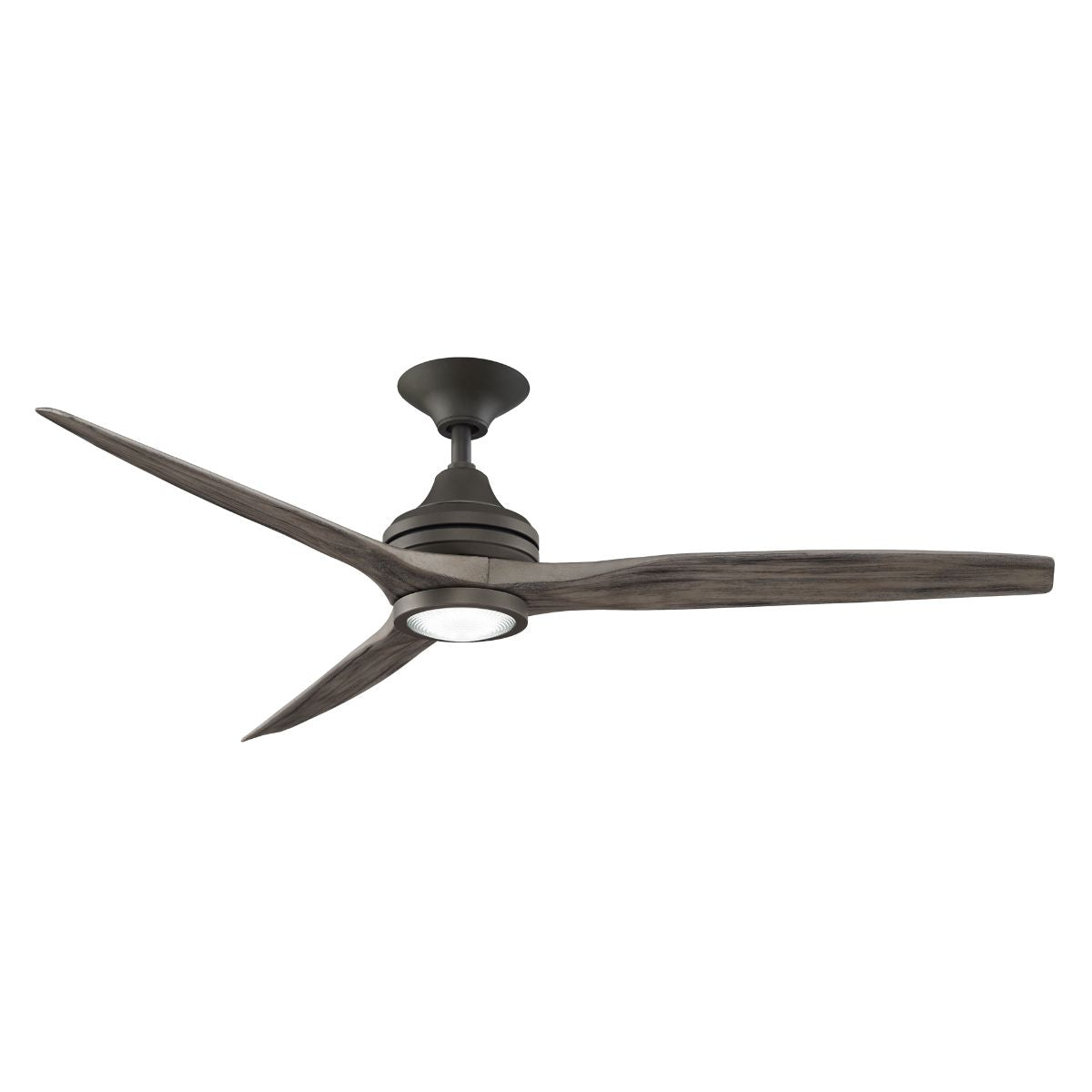 Spitfire Matte Greige 60 in. Ceiling Fan Motor, Blades Sold Separately - Bees Lighting