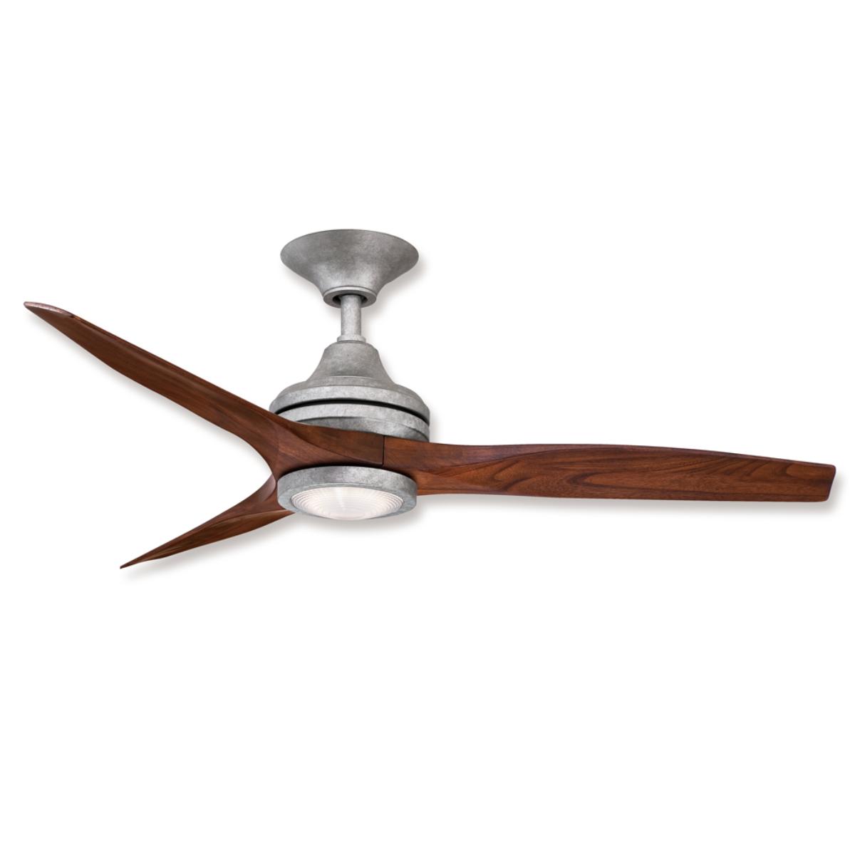 Spitfire Galvanized 48 in. Ceiling Fan Motor, Blades Sold Separately - Bees Lighting
