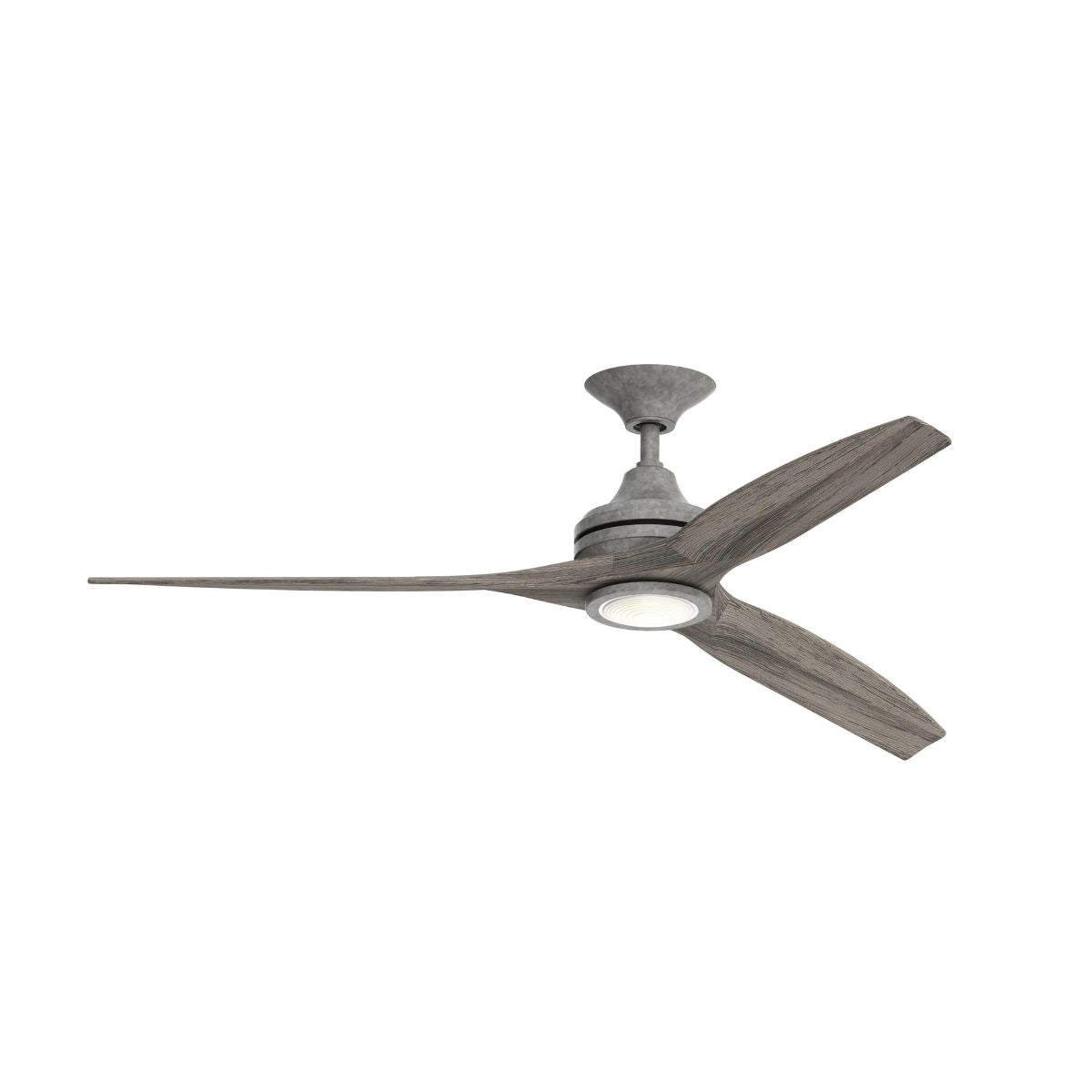 Spitfire Galvanized 60 in. Ceiling Fan Motor, Blades Sold Separately - Bees Lighting