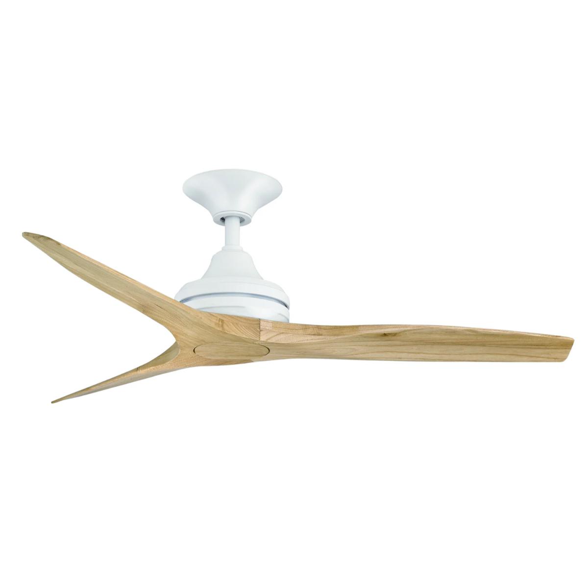 Spitfire Matte White 48 in. Ceiling Fan Motor, Blades Sold Separately - Bees Lighting