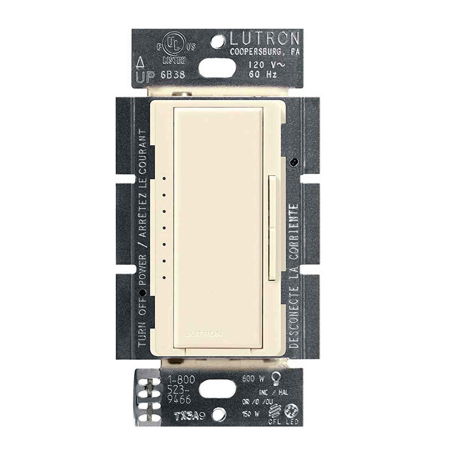 Lutron Maestro LED+ Dimmer Switch, 150-Watt - Bees Lighting