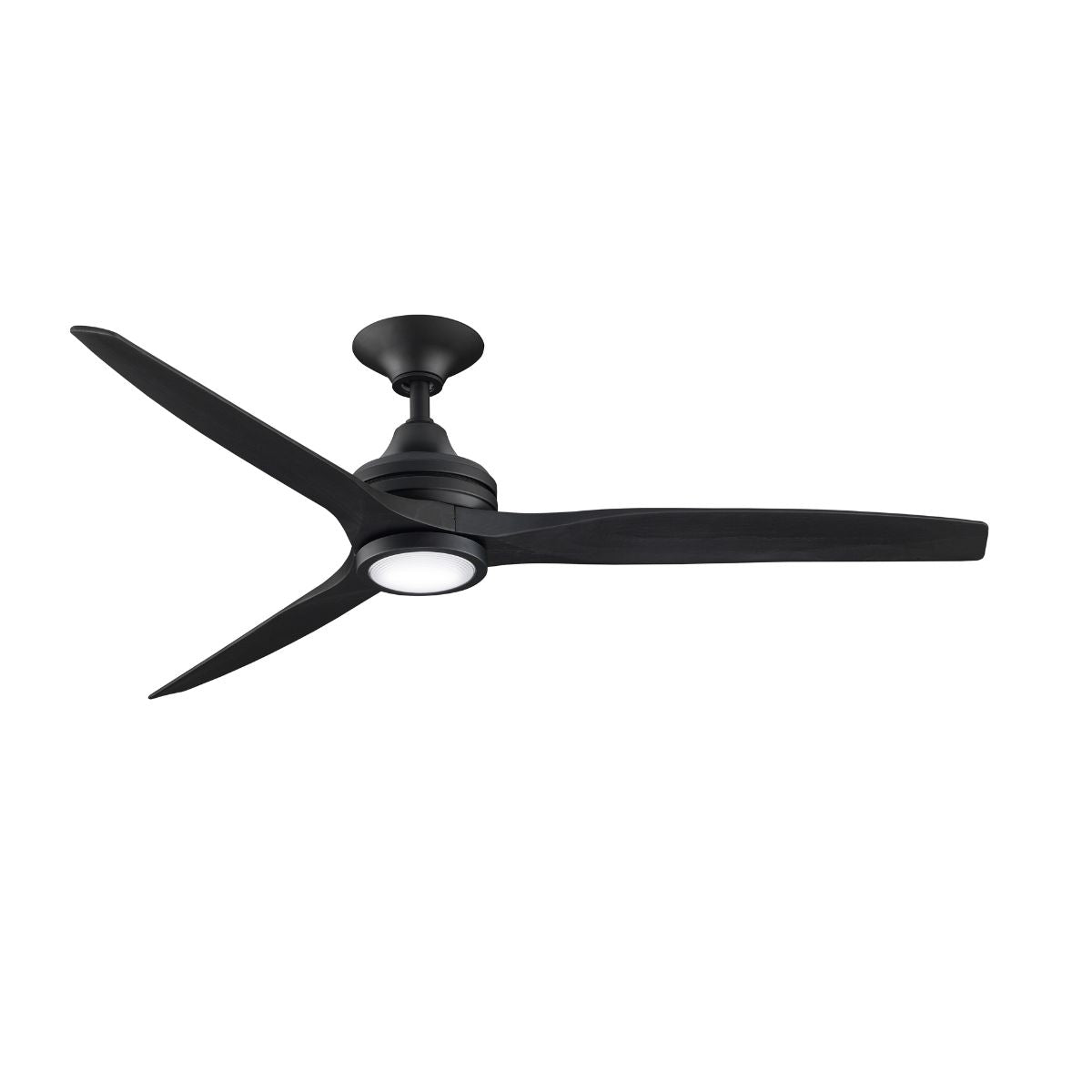 Spitfire DC Black 64 in. Ceiling Fan Motor, Blades Sold Separately - Bees Lighting