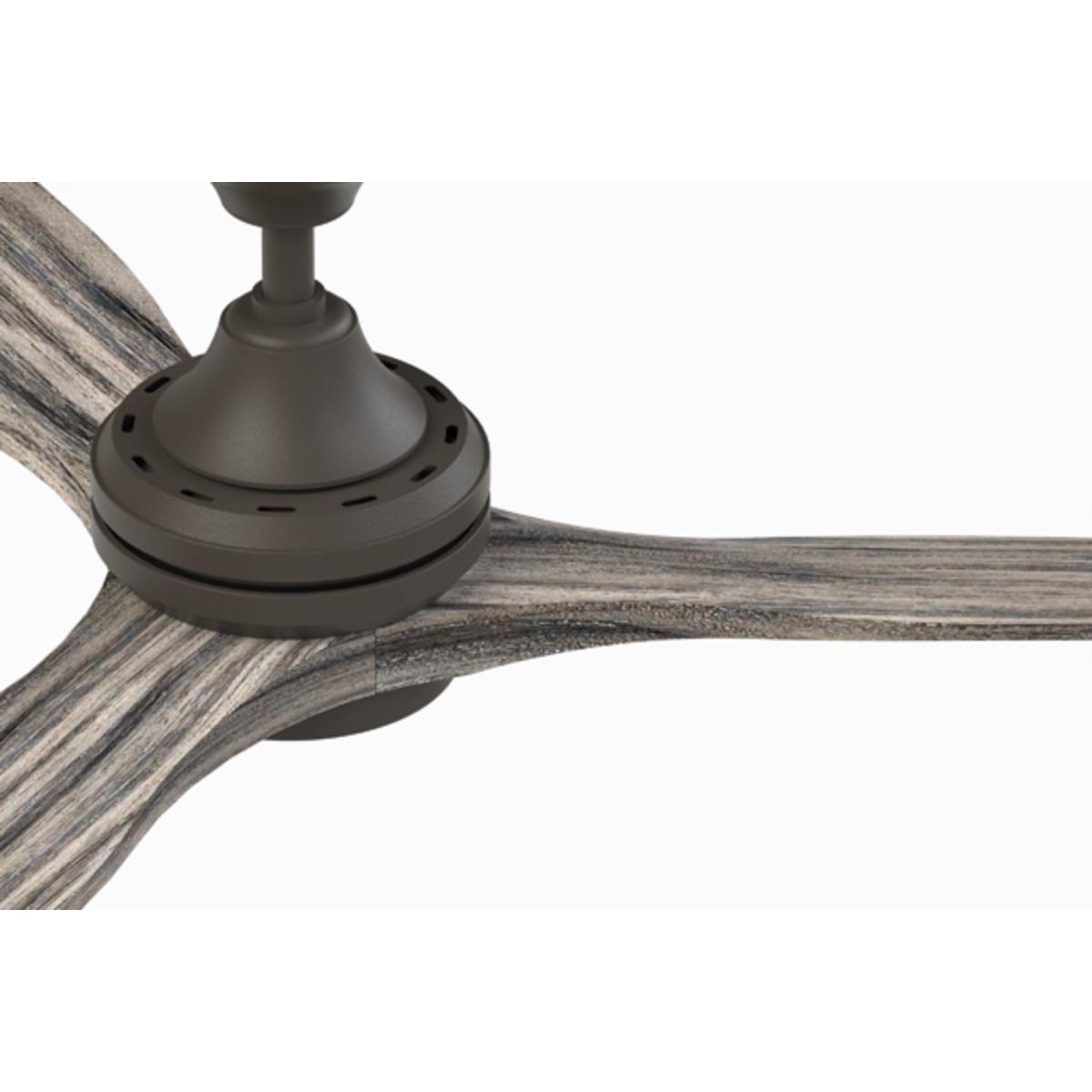 Spitfire DC Matte Greige 72 in. Ceiling Fan Motor, Blades Sold Separately - Bees Lighting