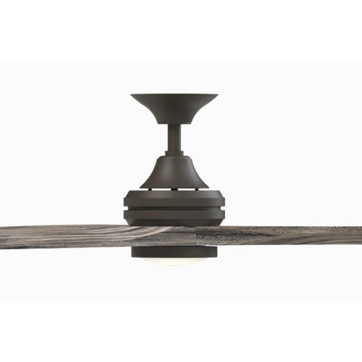 Spitfire DC Matte Greige 72 in. Ceiling Fan Motor, Blades Sold Separately - Bees Lighting
