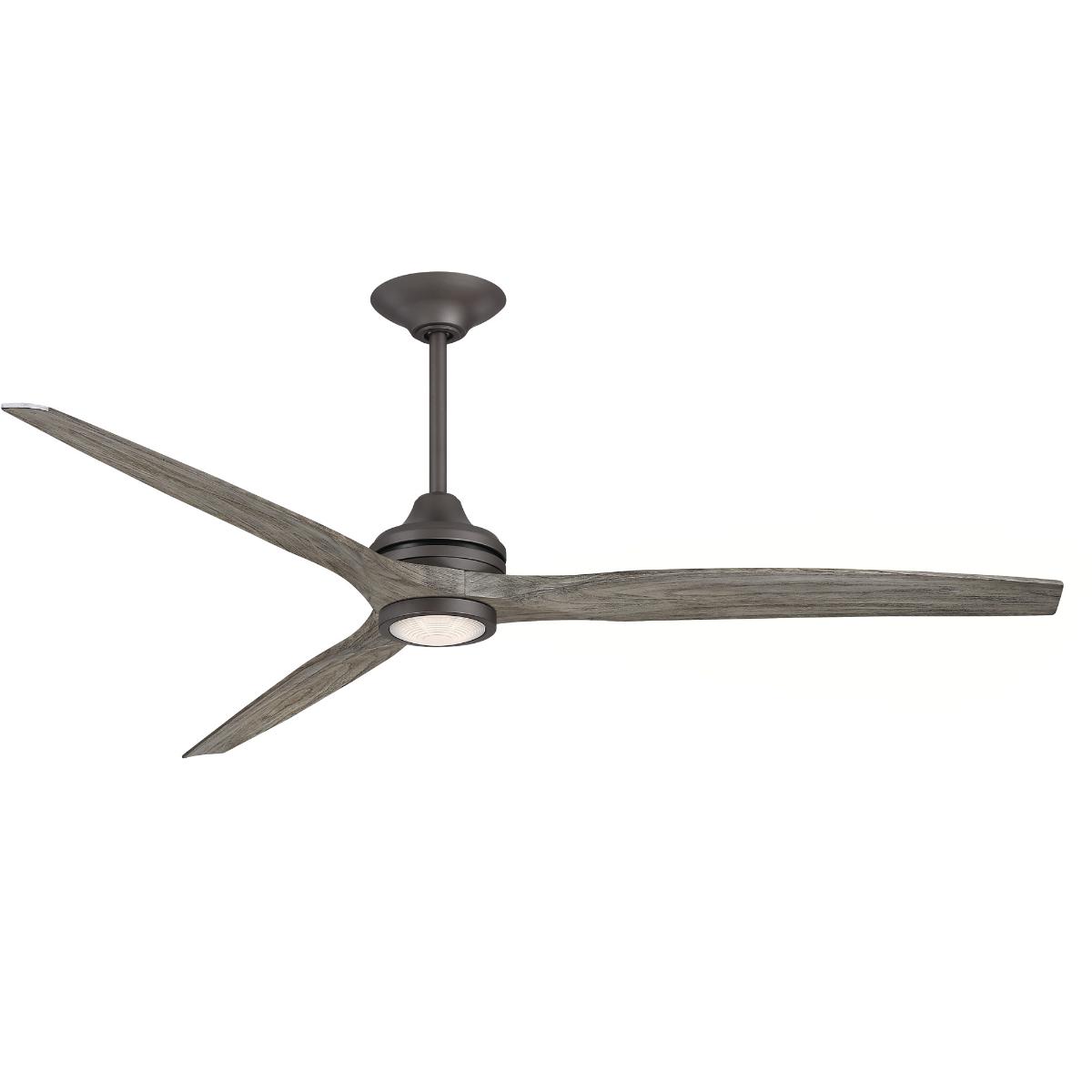 Spitfire DC Matte Greige 84 in. Ceiling Fan Motor, Blades Sold Separately - Bees Lighting