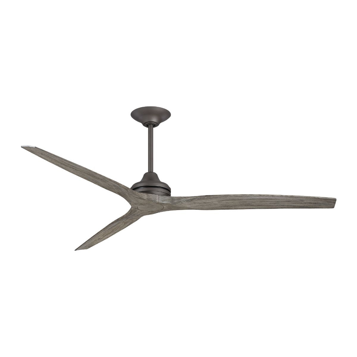 Spitfire DC Matte Greige 64 in. Ceiling Fan Motor, Blades Sold Separately - Bees Lighting