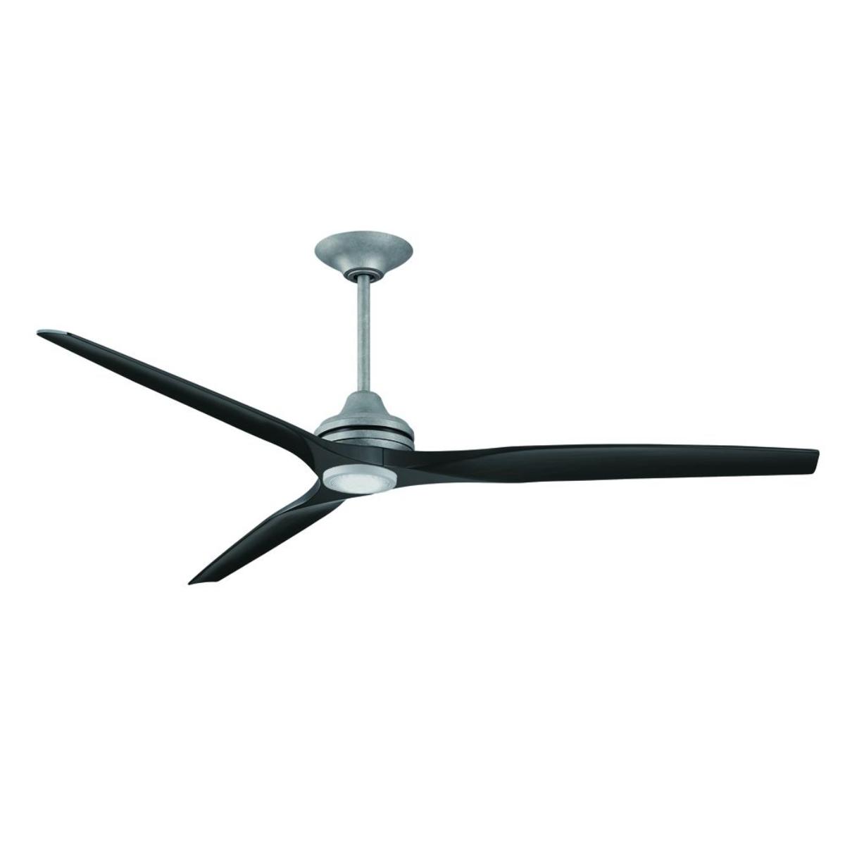 Spitfire DC Galvanized 84 in. Ceiling Fan Motor, Blades Sold Separately - Bees Lighting