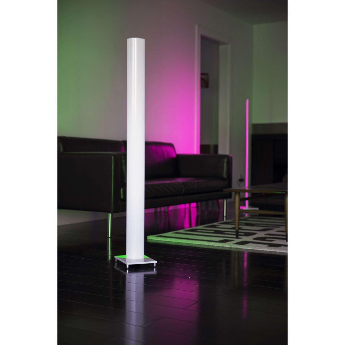 Tono White Modern LED Floor Lamp