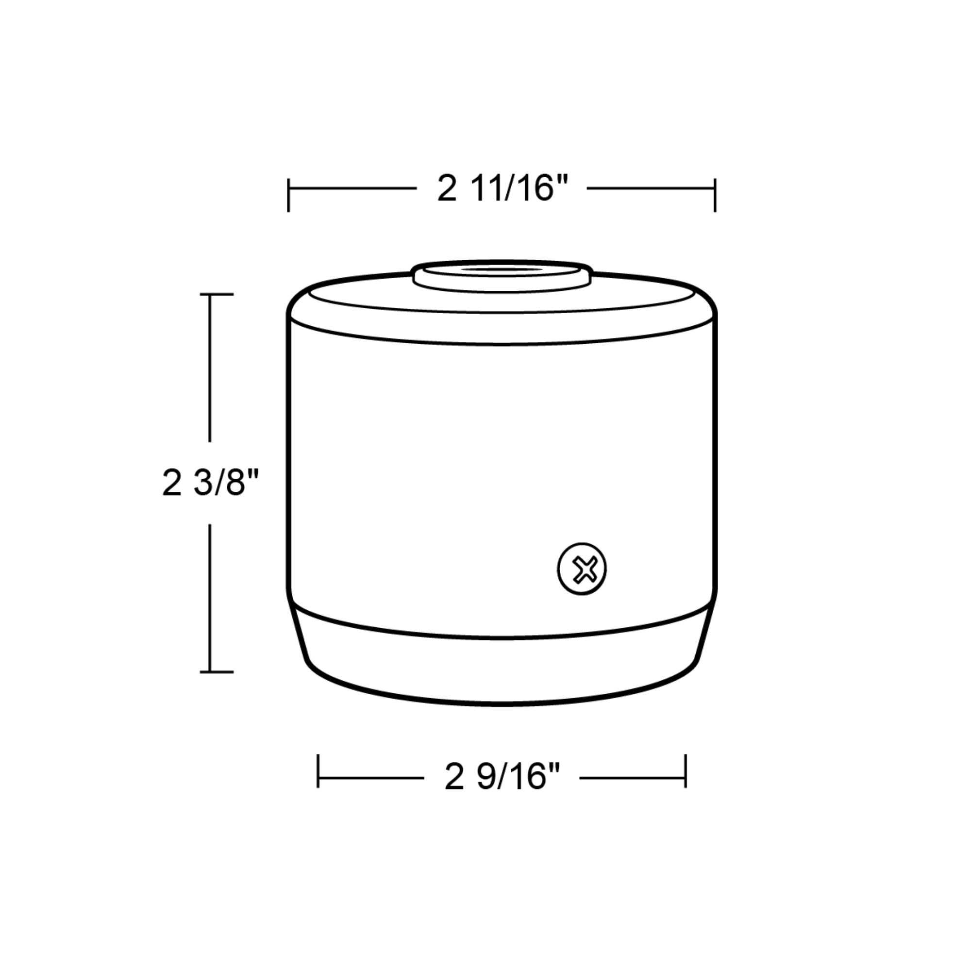 Mighty Post Cap for 2" Pipe Posts - Bronze