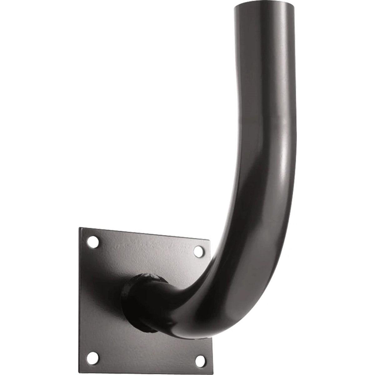 RAB Lighting MCB Poles Bracket Curved Wall Mount 12 Inches X 13 Inches, Bronze Finish