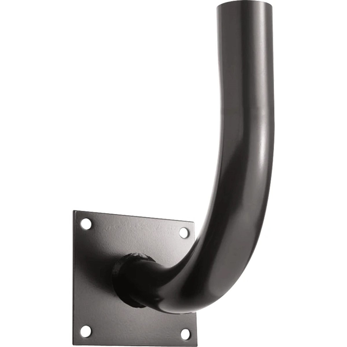 Poles Bracket Curved Wall Mount 12 Inches X 13 Inches, Bronze Finish - Bees Lighting