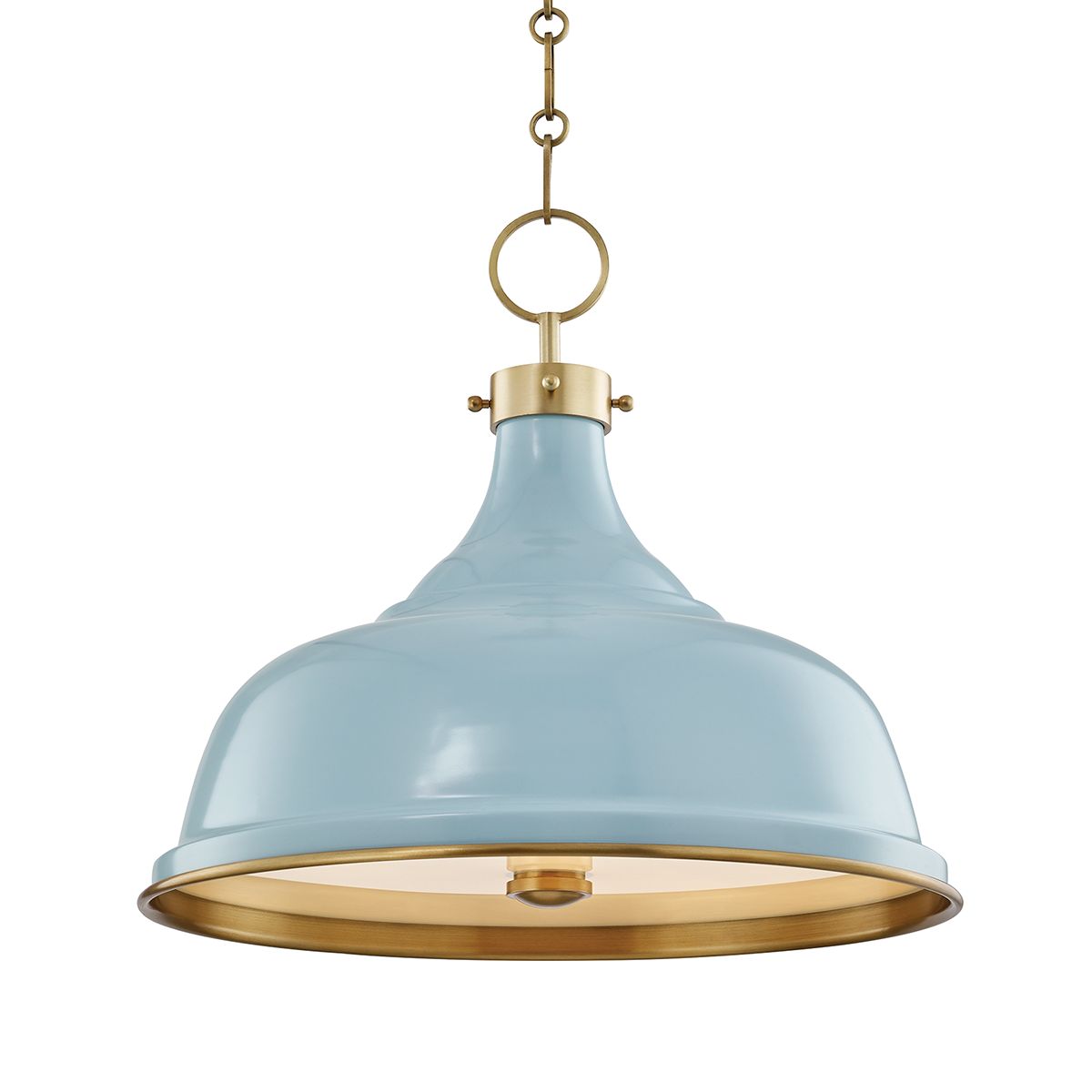 Painted No.1 3-Light Pendant - Bees Lighting