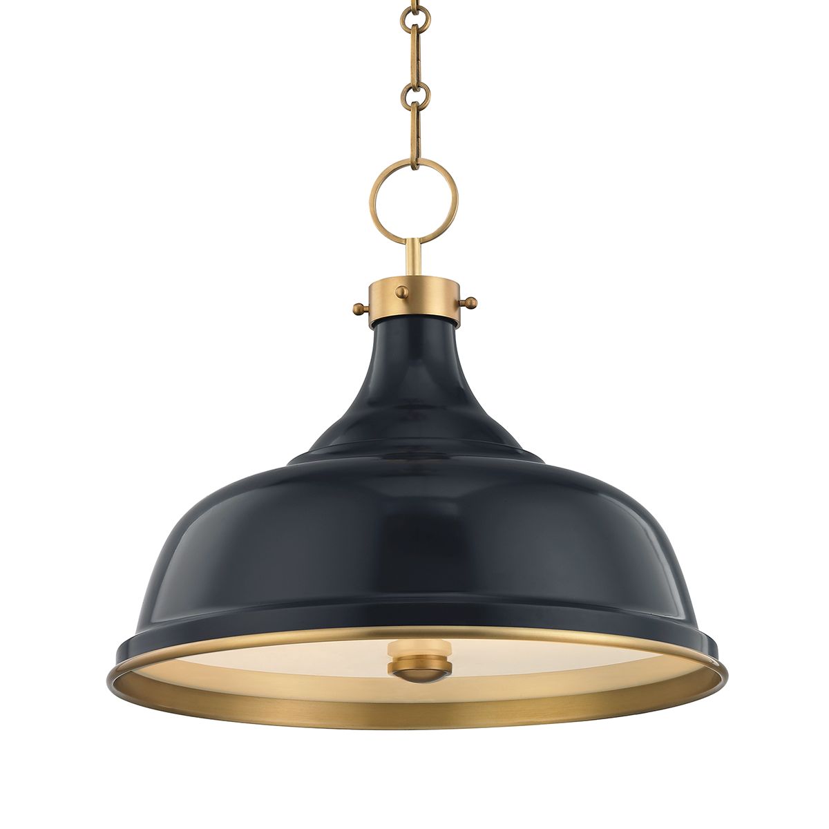 Painted No.1 3-Light Pendant - Bees Lighting