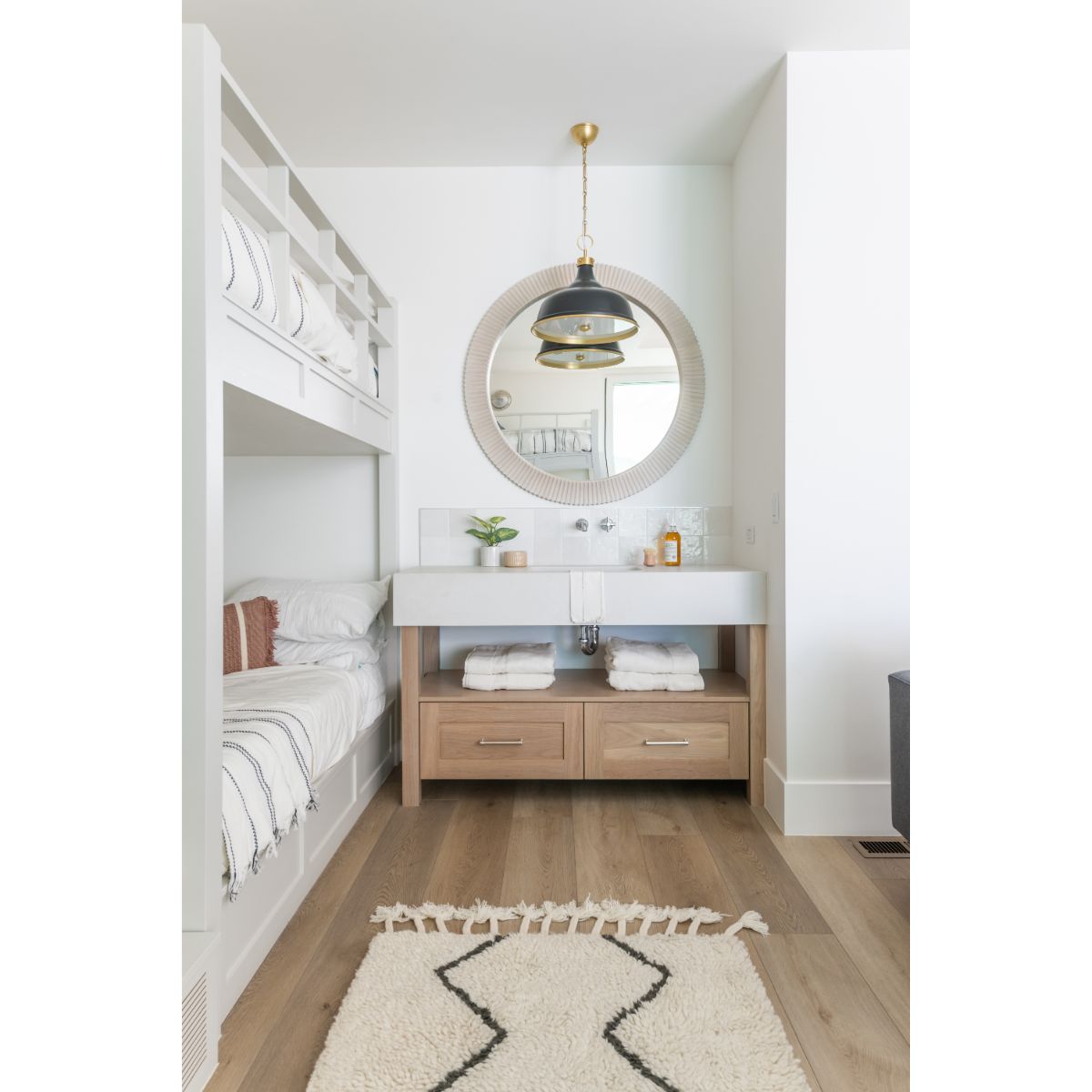 Painted No.1 18 in. 3 Lights Pendant Light Dark Blue Finish - Bees Lighting