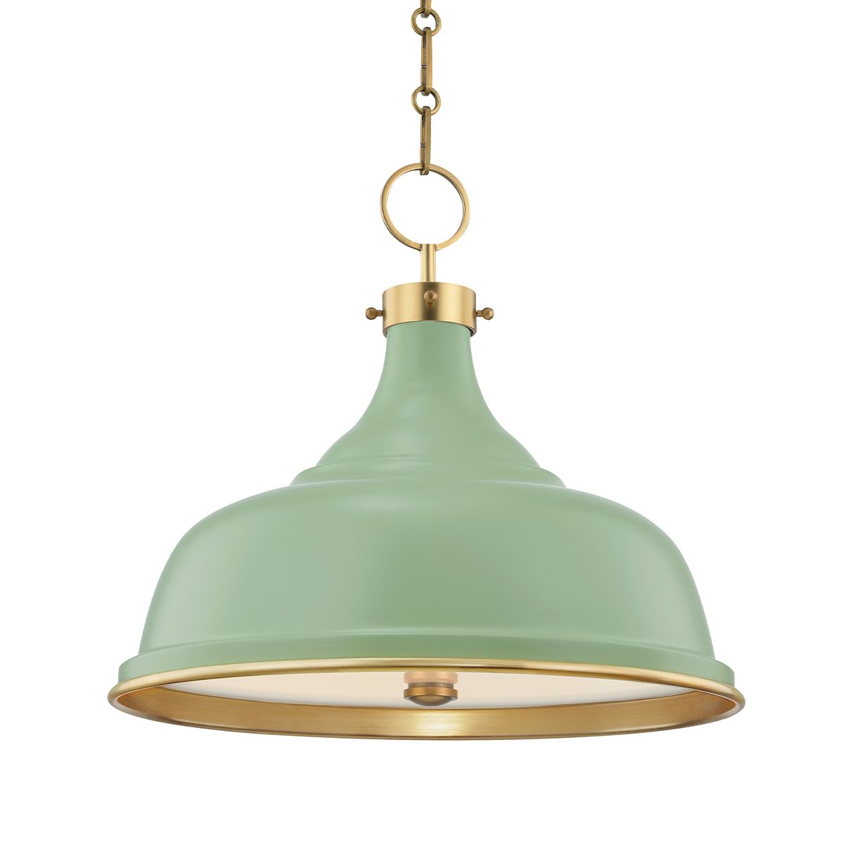 Painted No.1 3-Light Pendant - Bees Lighting