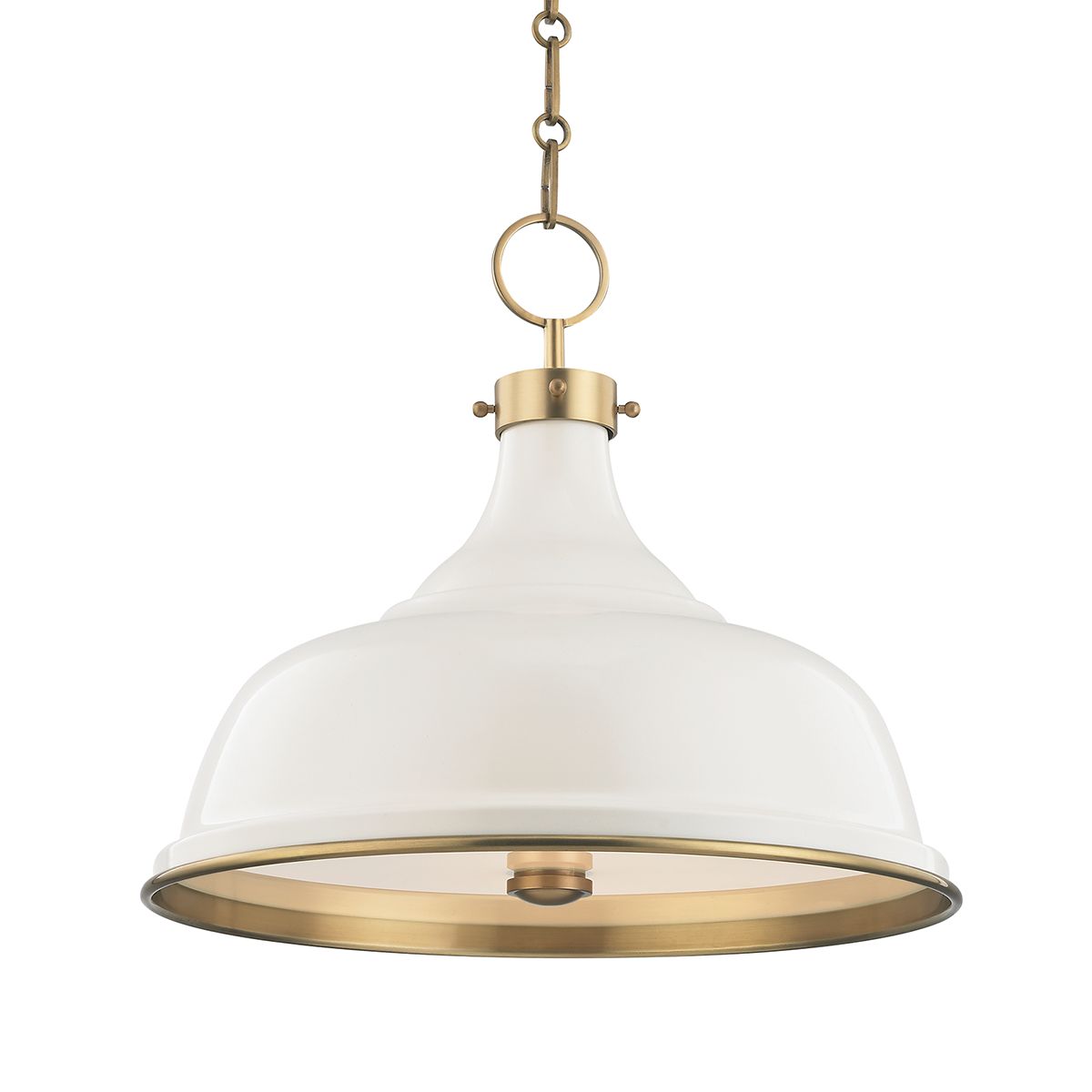 Painted No.1 3-Light Pendant - Bees Lighting