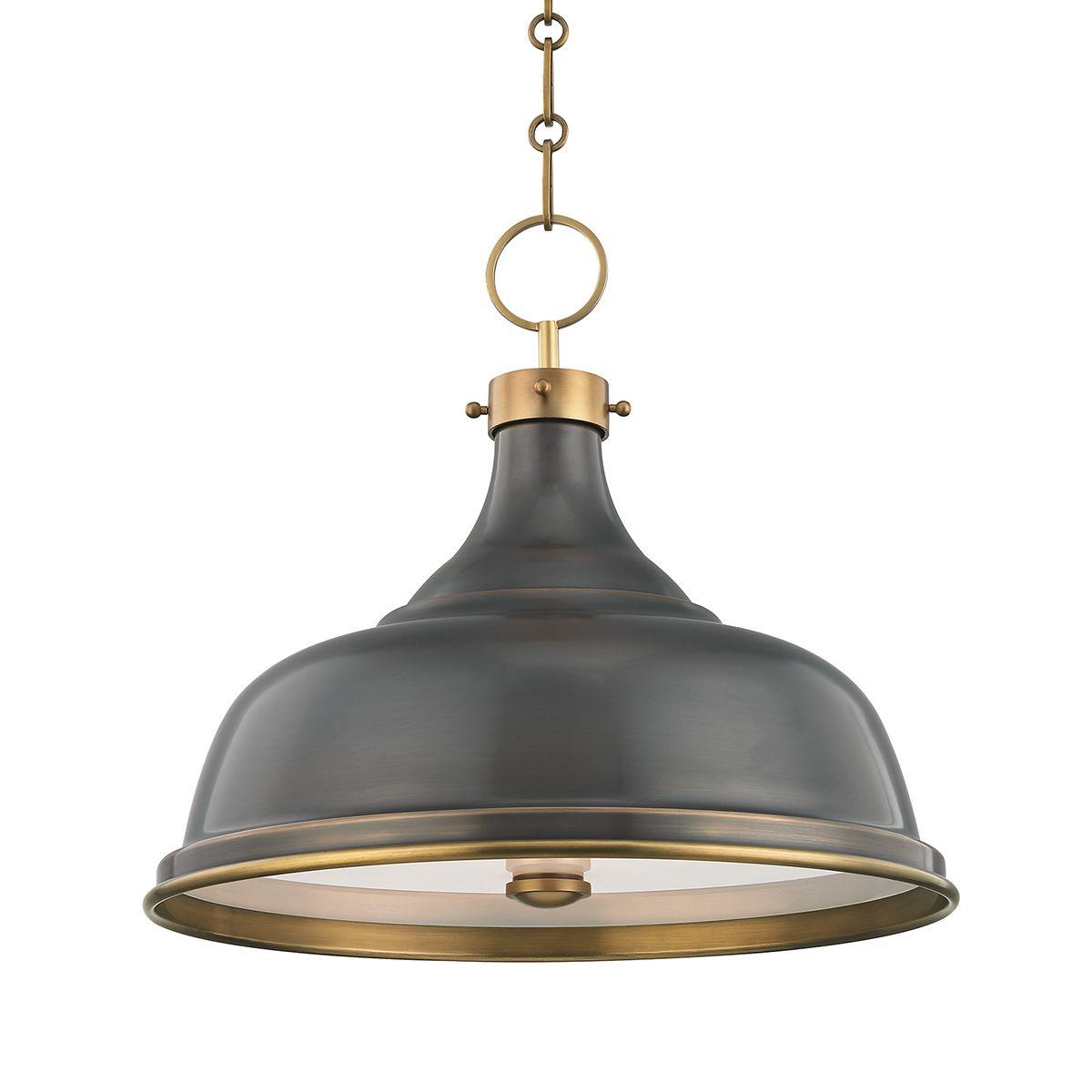 Metal No.1 18 in. 3 Lights Pendant Light Aged Bronze Finish - Bees Lighting