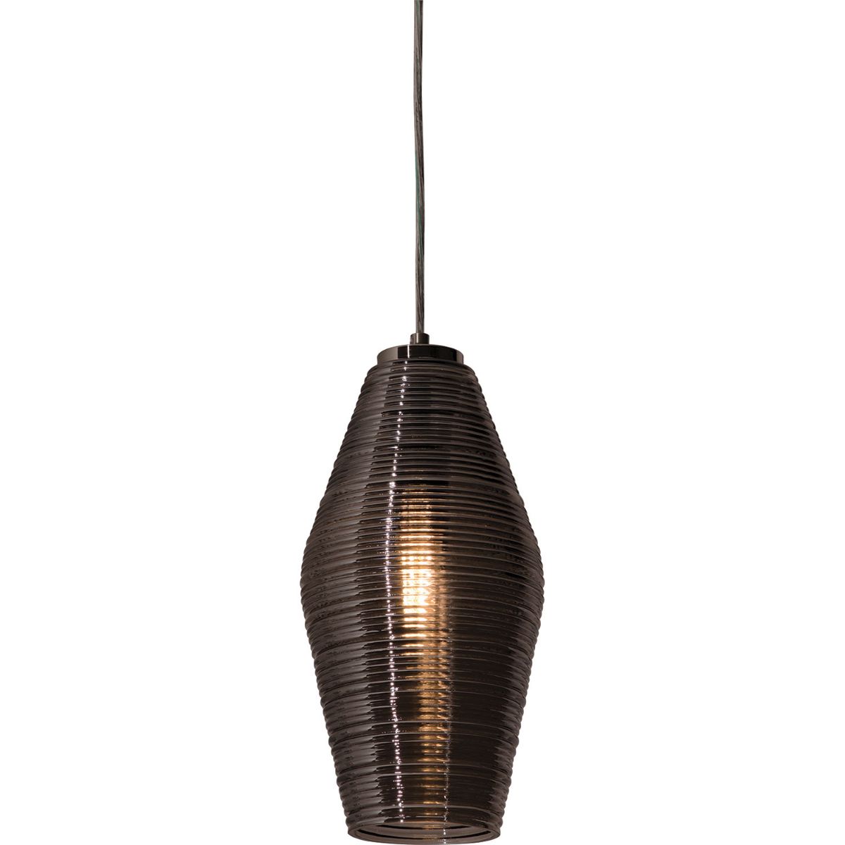 Mila 6 in. Pendant Light Satin Nickel Finish - Bees Lighting