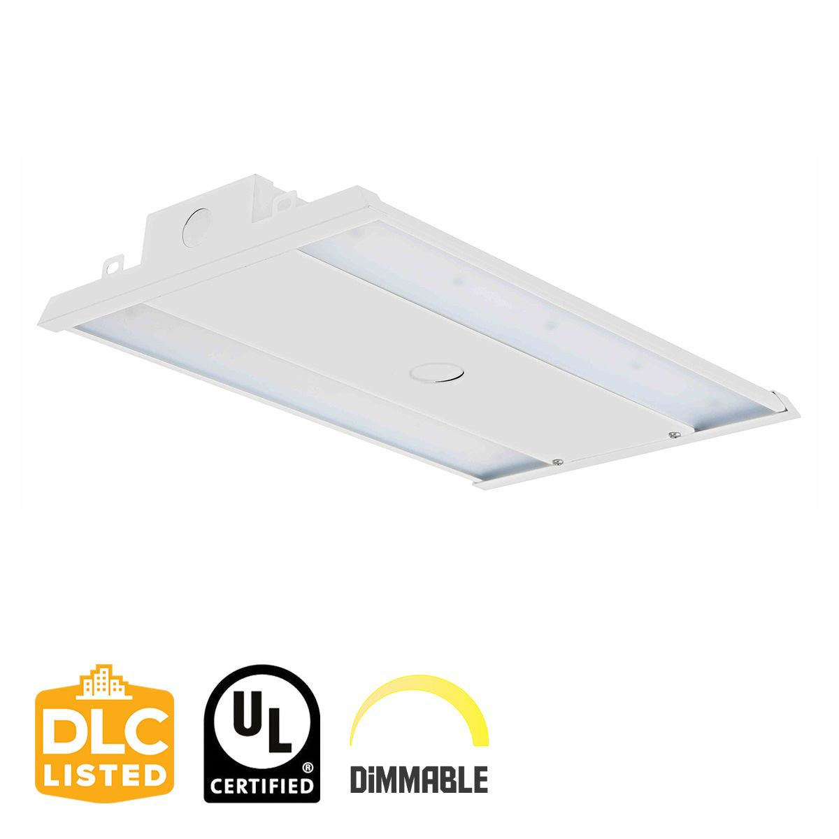 LED Linear High Bay, 130W, 18600 Lumens, 5000K, 120-277V - Bees Lighting