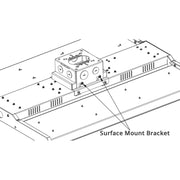 Pendant Mount Bracket, for GLT MLH6 Linear High Bays - Bees Lighting