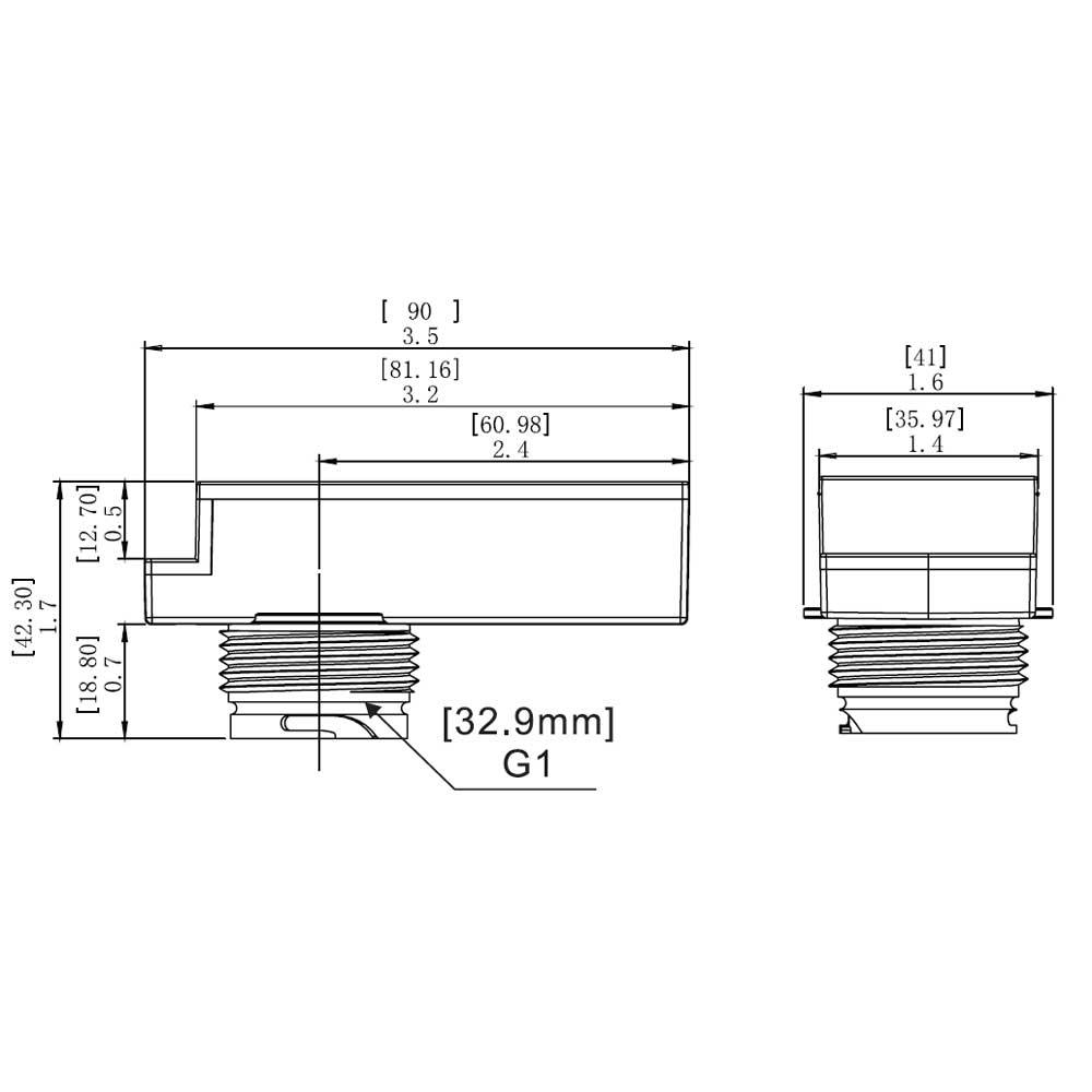 Hardwired Bi-level PIR Sensor With Knockout Mount - Bees Lighting