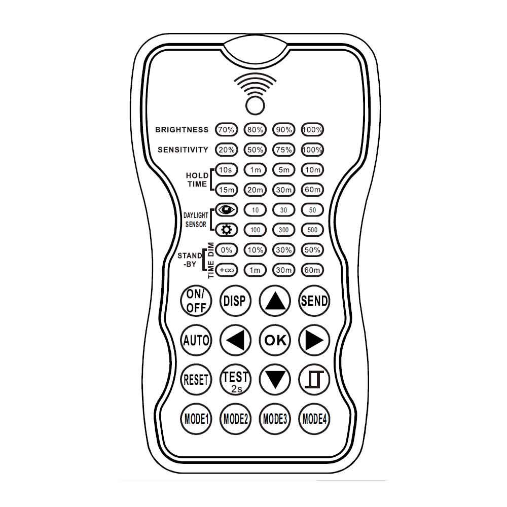 Remote Control For Motion Sensor - Bees Lighting