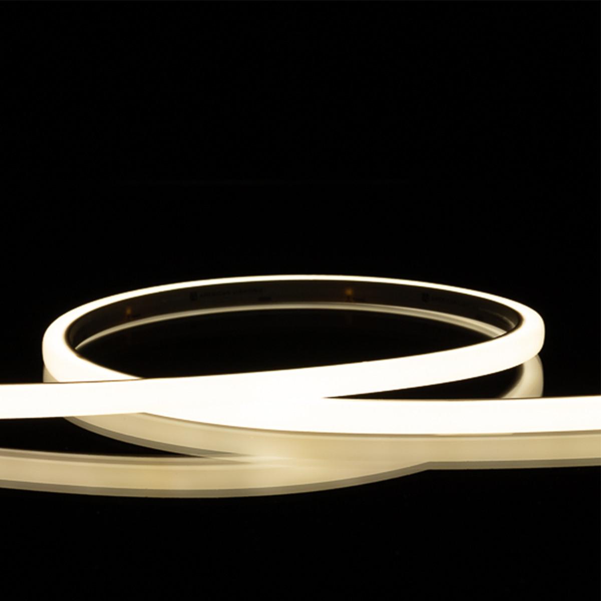 MicroLux Neon LED Strip Light, 16Ft Reel, 375 Lm/Ft, 4000K, IP65 Wet locations, 24V - Bees Lighting