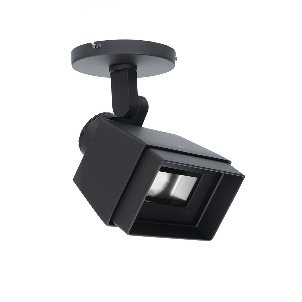 Adjustable Wall Wash LED Monopoint, 28W, 2000 Lumens 2700K, Black - Bees Lighting